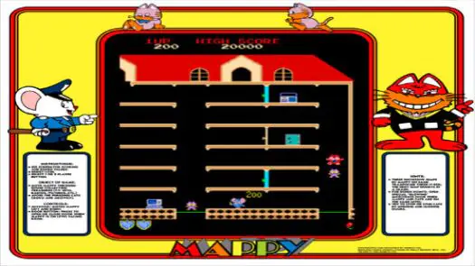 Mappy (US) game