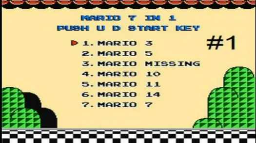 Mario 7-in-1 (Mapper 52) [a1] game