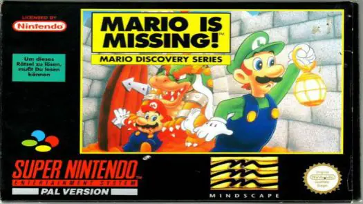 Mario Is Missing (G) game