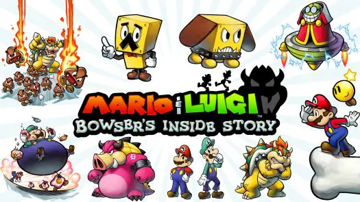 Mario & Luigi - Bowser's Inside Story (EU) game