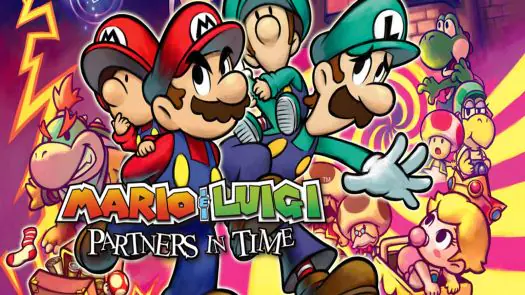 Mario & Luigi - Partners in Time game
