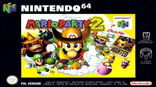 Mario Party 2 (EU) game