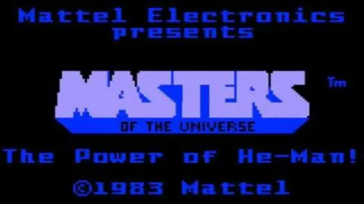 Masters Of The Universe-The Power Of He-Man! (1983) (Mattel) game