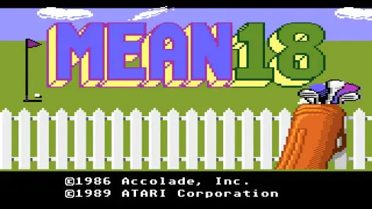 Mean 18 Ultimate Golf game