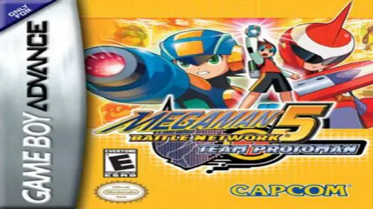 Megaman Battle Network 5 - Team Protoman Game