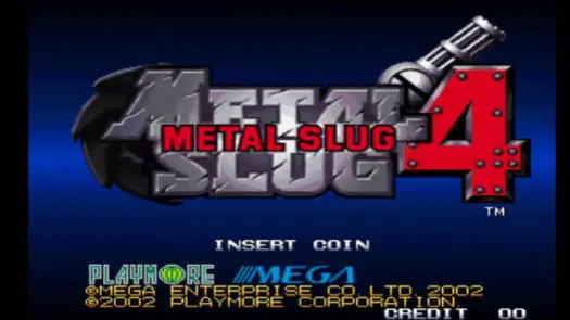 Metal Slug 4 (NGH-2630) game