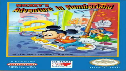 Mickey's Adventures In Numberland game