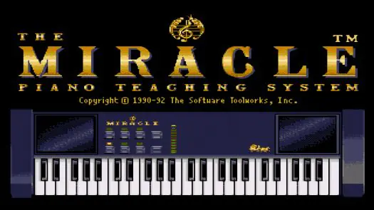 Miracle Piano Teaching System, The game