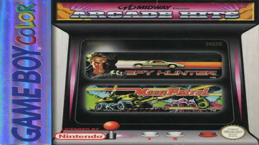 Moon Patrol & Spy Hunter game