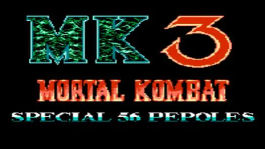 Mortal Kombat 3 - Special 56 Peoples game