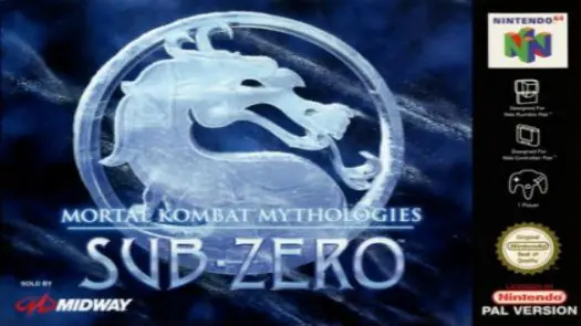 Mortal Kombat Mythologies - Sub-Zero (Europe) Game