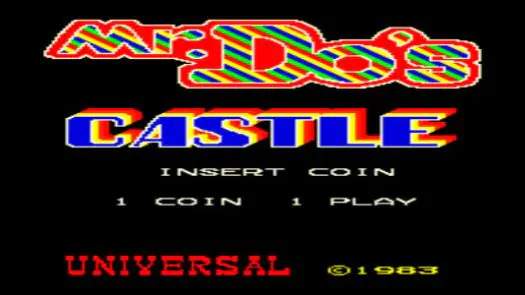 Mr. Do's Castle (1984) (Parker Bros) Game