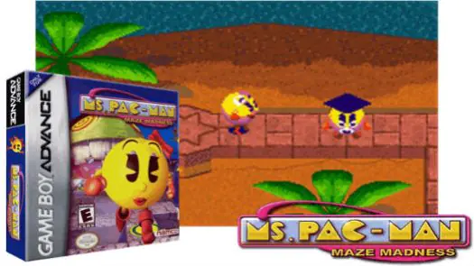 Ms. Pac-Man Maze Madness (E) game