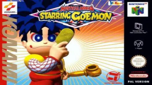 Mystical Ninja Starring Goemon (E) game