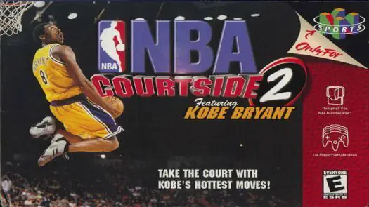 NBA Courtside 2 - Featuring Kobe Bryant game