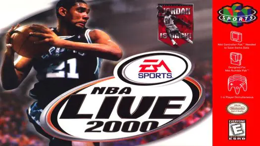 NBA Live 2000 (E) Game
