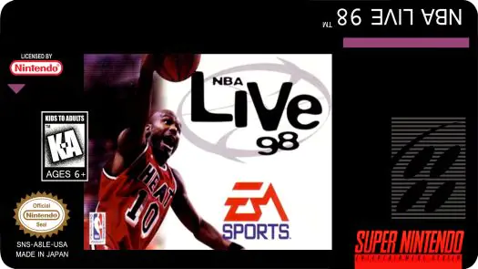 NBA Live '98 Game