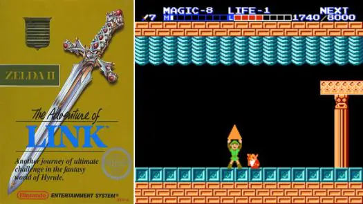 Zelda 2 Game