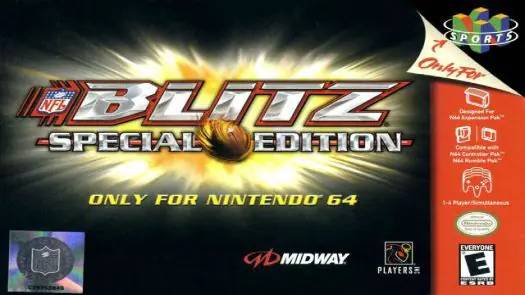 NFL Blitz - Special Edition game
