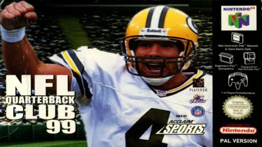 NFL Quarterback Club 99 Game