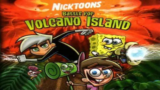 Nicktoons - Battle for Volcano Island (Psyfer) game