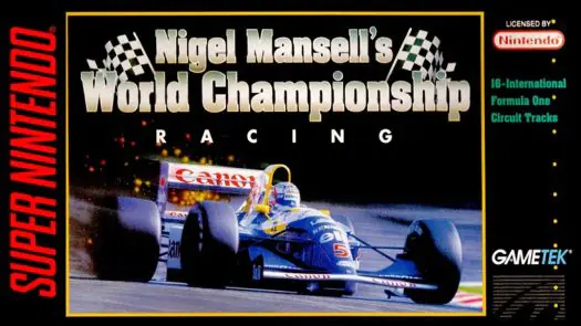 Nigel Mansell's World Championship Racing game