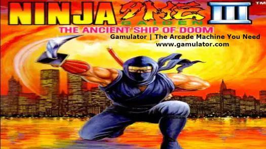 Ninja Gaiden III - The Ancient Ship of Doom game
