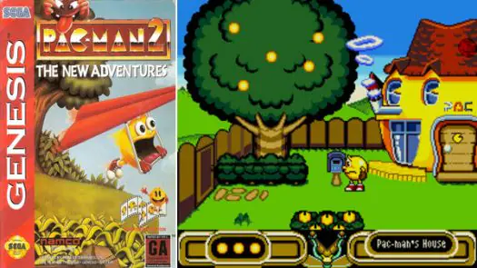 Pac-Man 2 - The New Adventures Game