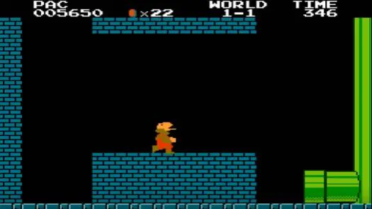 Pacman Bros (SMB1 Hack) Game