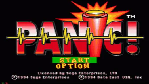 Panic! (U) game