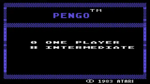 Pengo (1983) (Atari) game