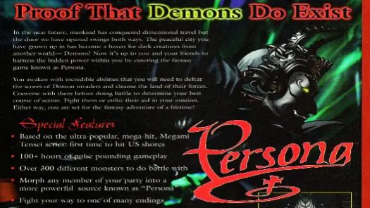 Persona Revelations [SLUS-00339] game