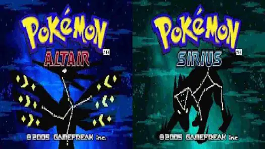 Pokemon Altair and Sirius game