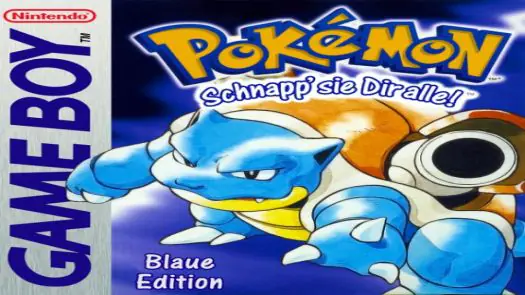 Pokemon - Blaue Edition game