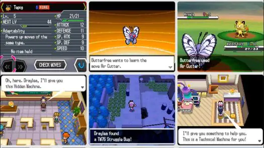 Pokémon Blaze Black & Pokémon Volt White game