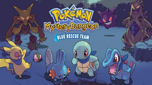 Pokemon Mystery Dungeon - Blue Rescue Team Game