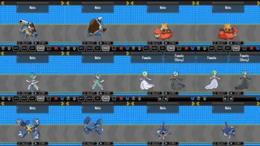 Pokemon Moon Black 2 game