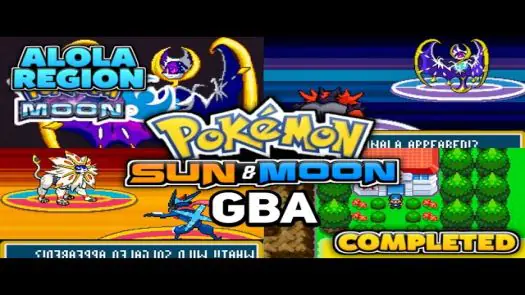 Pokemon Sun Moon GBA game