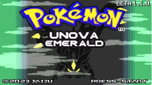 Pokemon Unova Emerald game