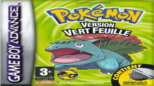 Pokemon Vert Feuille (F) game