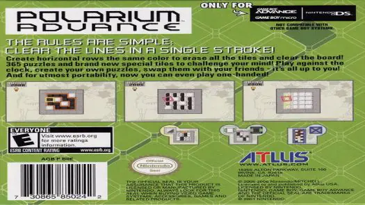 Polarium Advance game