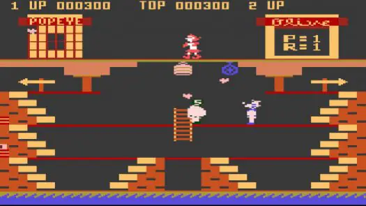 Popeye (1983) (Parker Bros) game