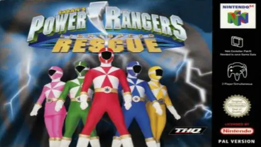 Power Rangers - Lightspeed Rescue (E) game