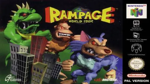 Rampage - World Tour game
