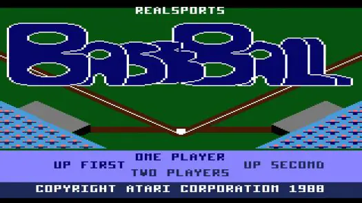 Real Sports Baseball game