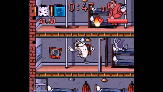 Ren & Stimpy Show, The - Fire Dogs Game