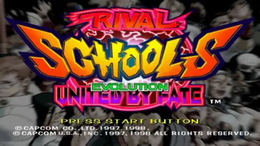 Rival Schools Evolution [SLUS-00771] game