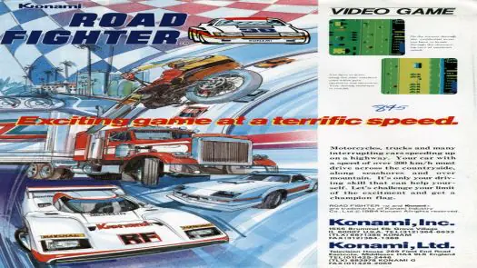 Road Fighter game