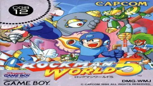 Rockman World 5 (J) game