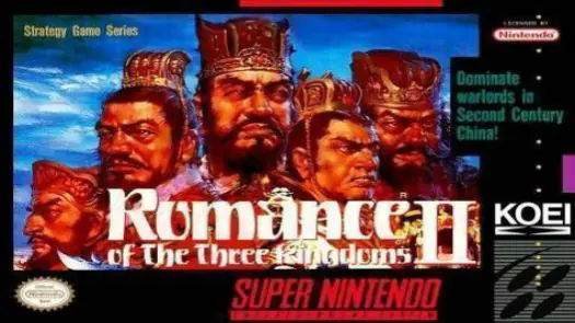 Romance Of The Three Kingdoms II game